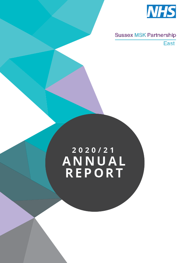 Annual Report 2020 - 2021 front page