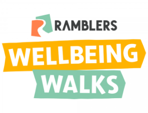 Ramblers Wellbeing Walks logo